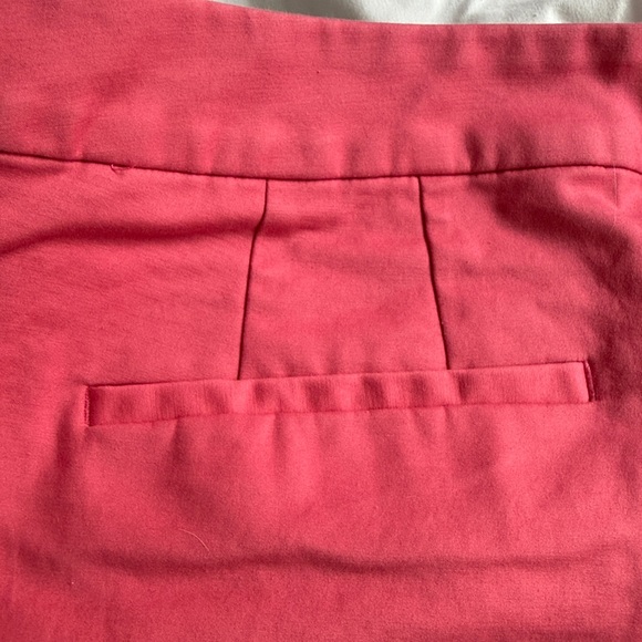 🩷 Boden Flat Front Flattering Pink Trousers Pants US size 14 L w/ POCKETS - Picture 8 of 8